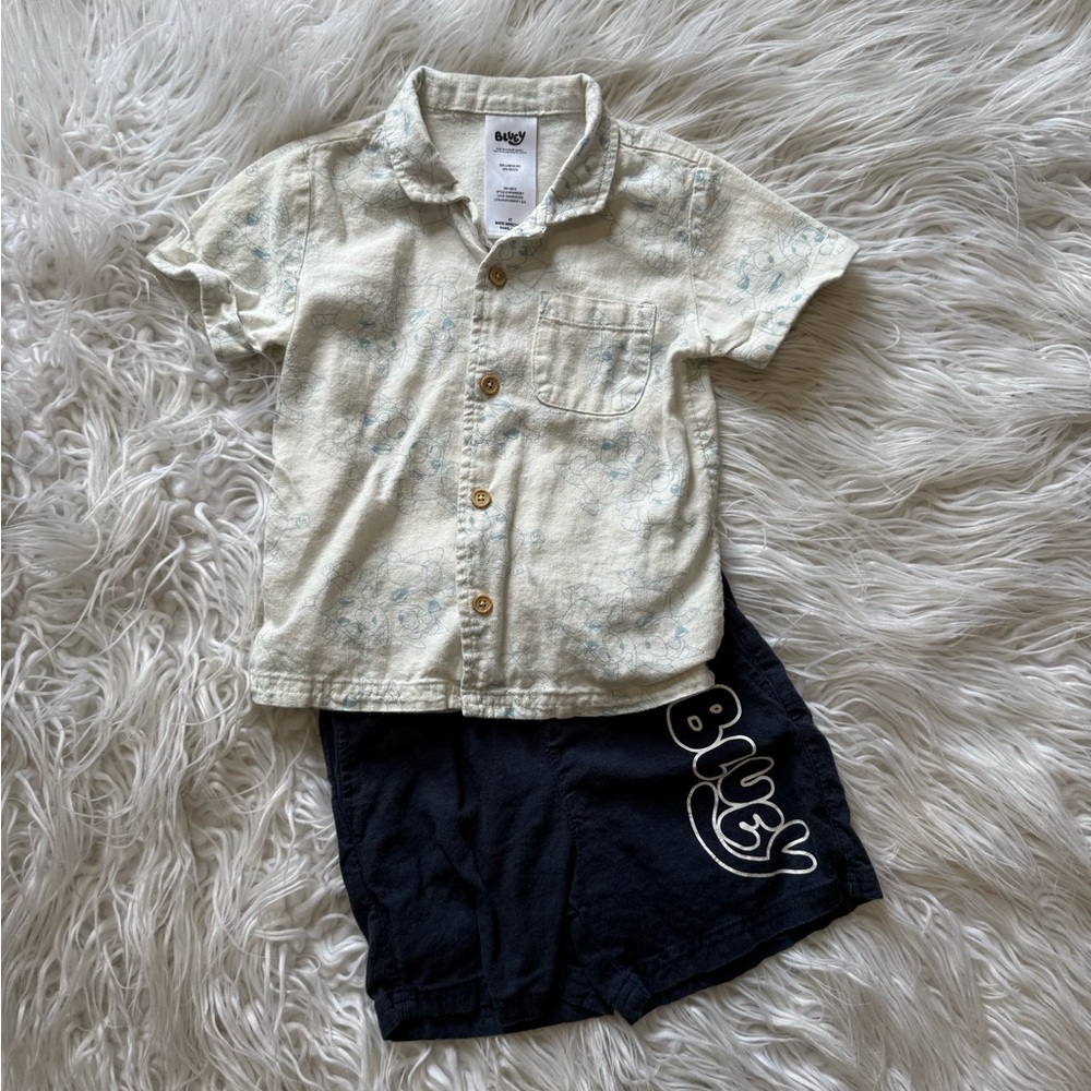 Bluey Short Set